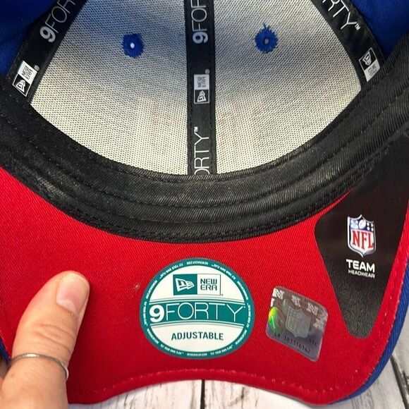 New York Giants New Era 9Forty SnapBack Adjustable Cap Hat NFL Cotton - Picture 10 of 10